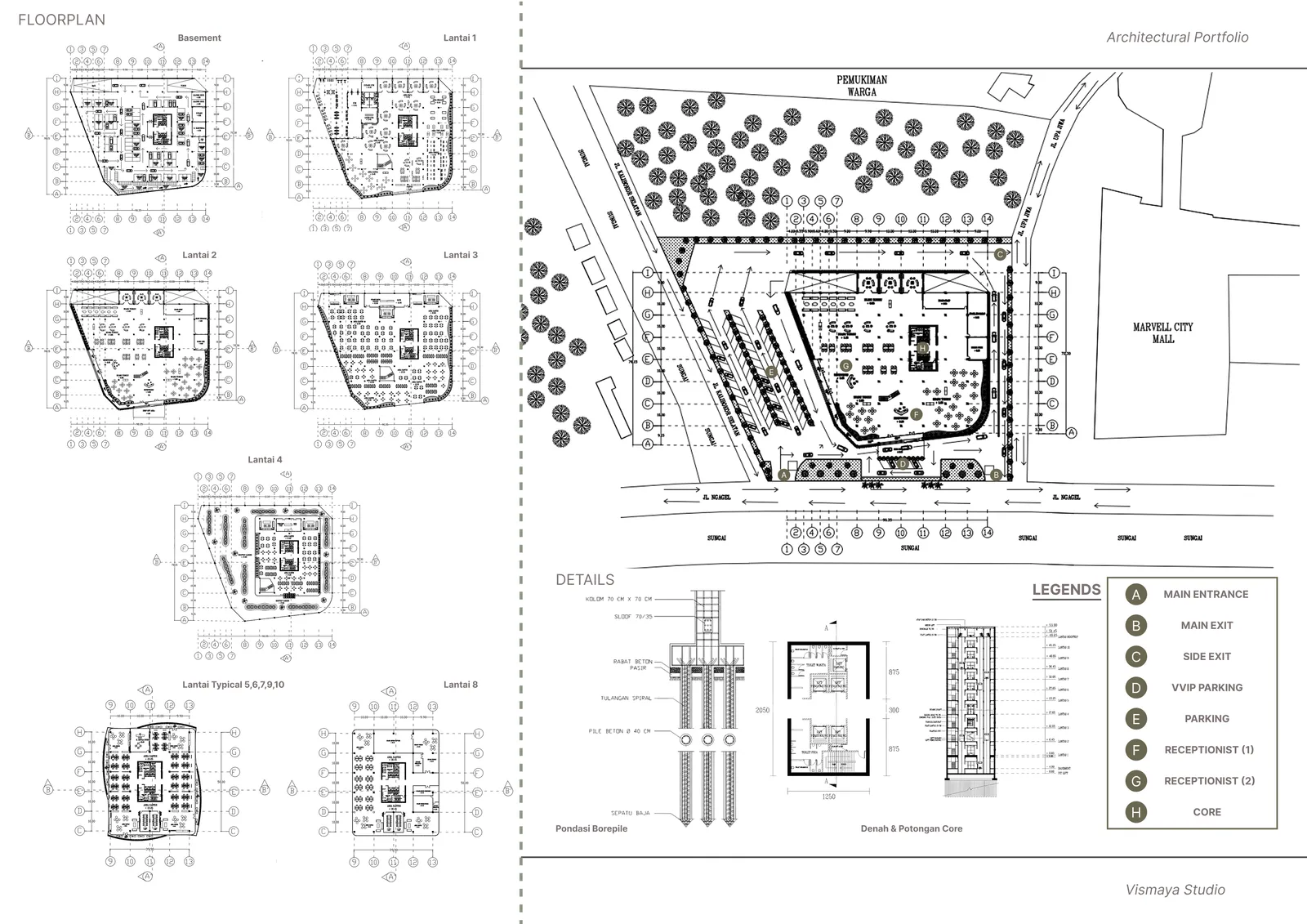 Kantor 10 Lantai