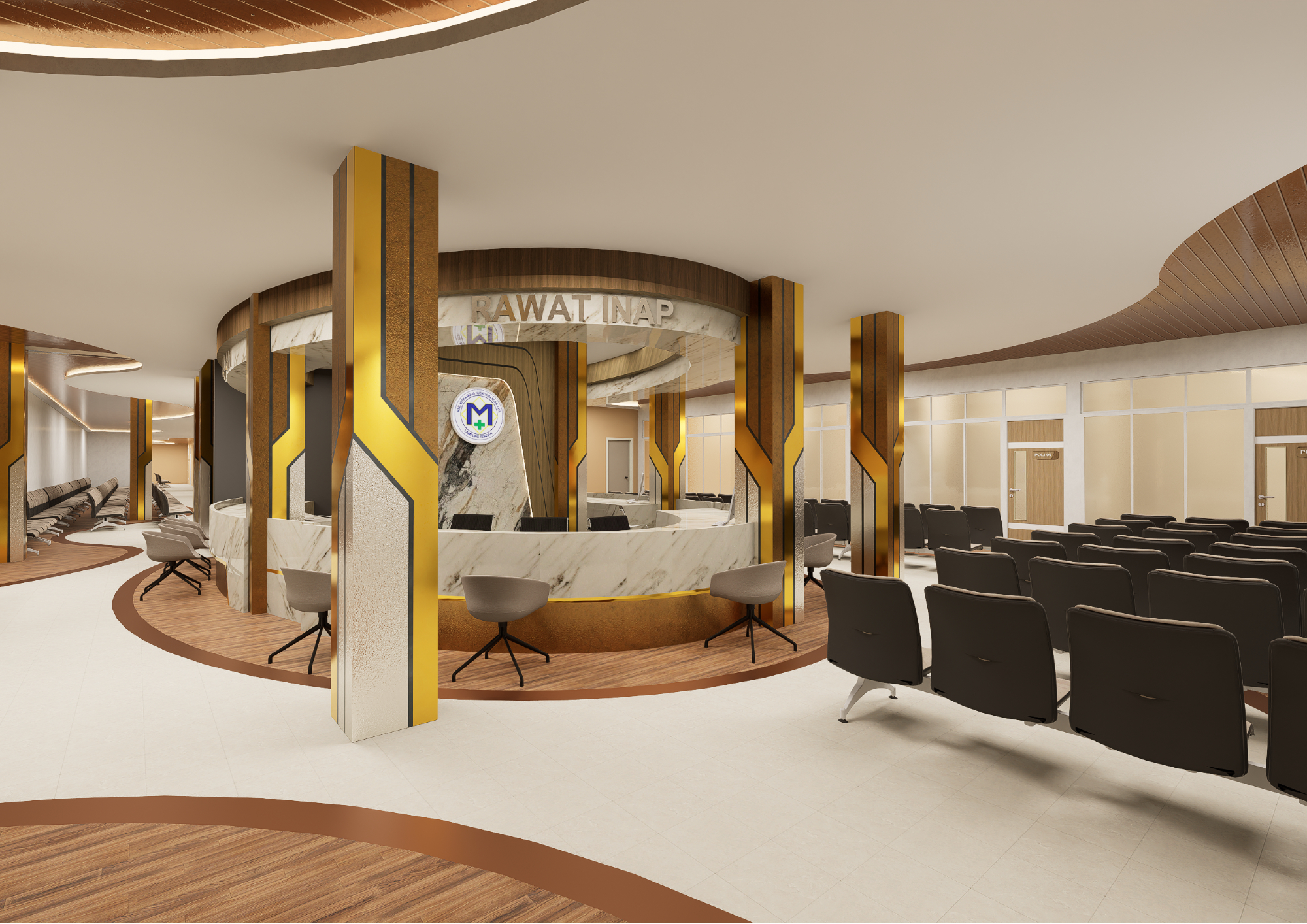 Interior RSU MMH Lampung