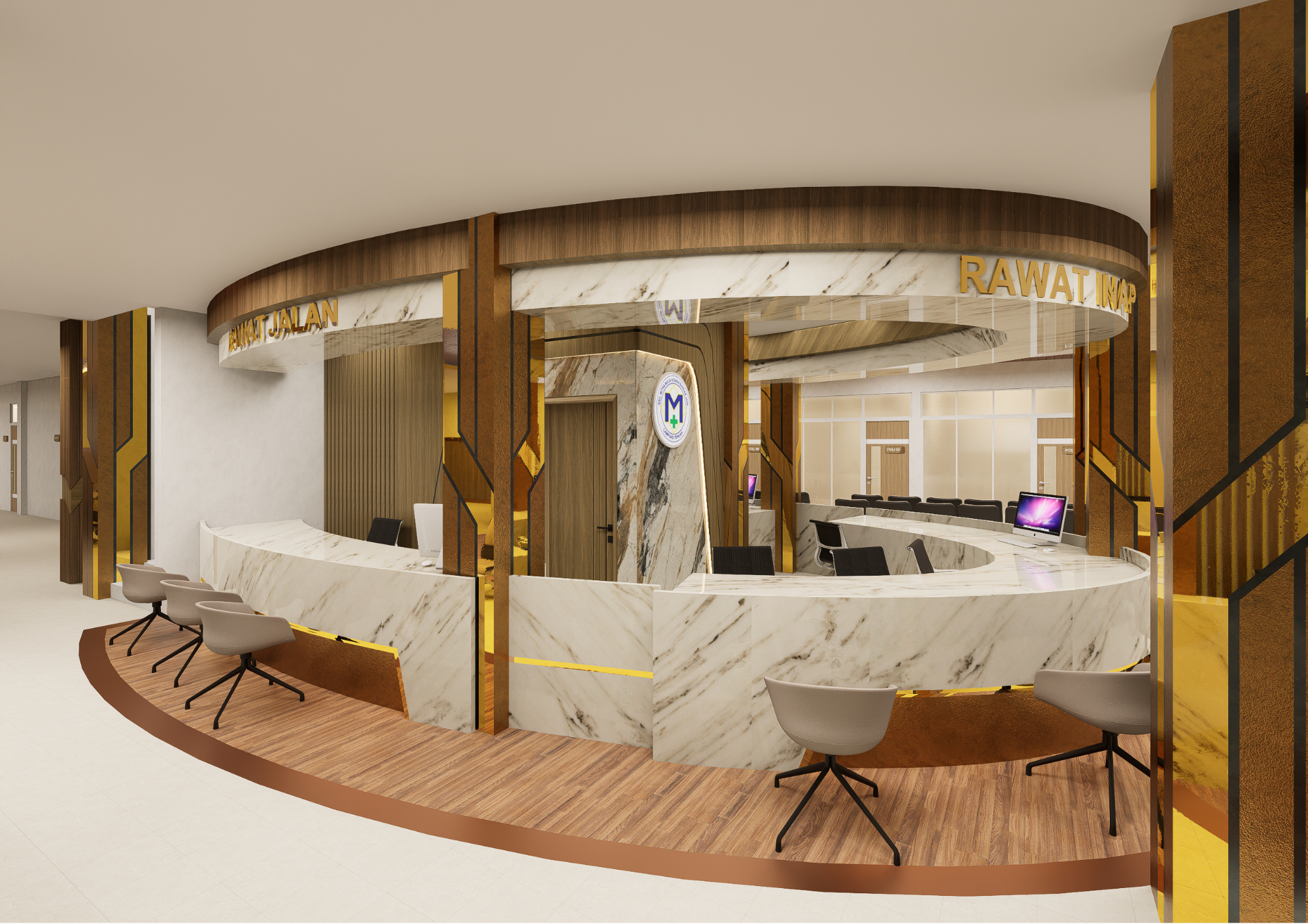 Interior RSU MMH Lampung
