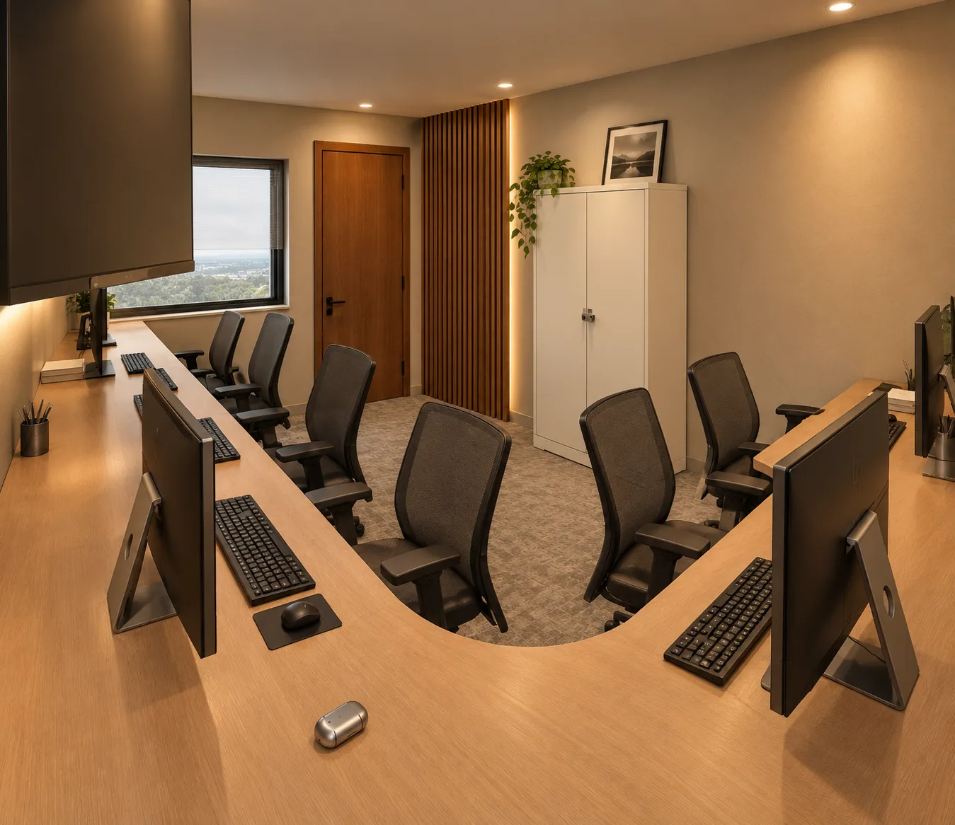 Ruang Kantor 12m2 untuk 5 orang