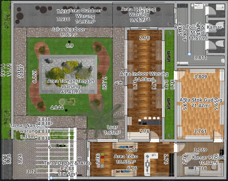 Proyek Rendering Design (Render Project)