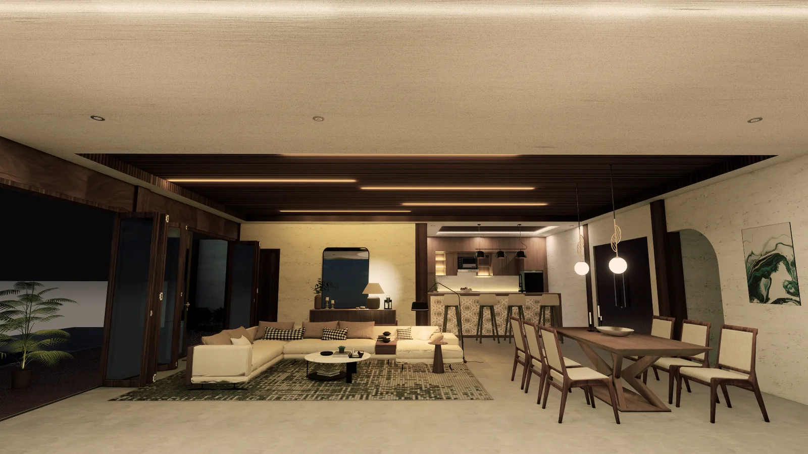 Tropical Minimalis Living Room
