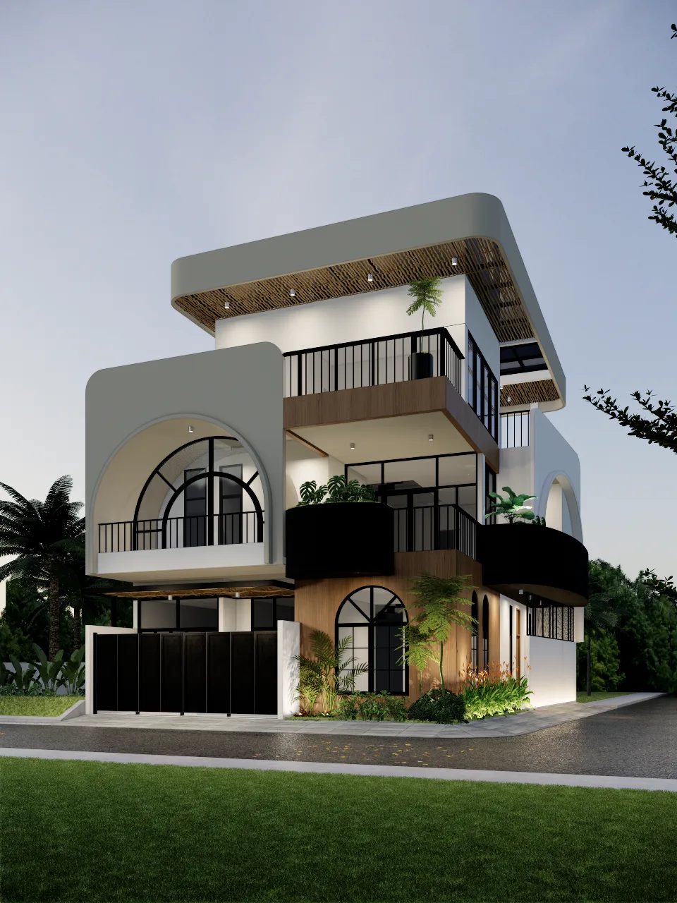Rumah Tinggal dengan Cafe