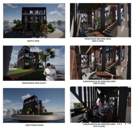 Hybrid housing, markets, museum, sport center (cube), house , school