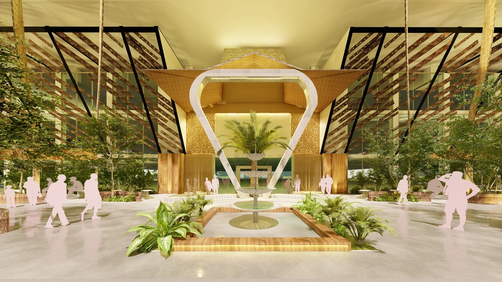 Desain Fasad Bencoolen Mall Bengkulu