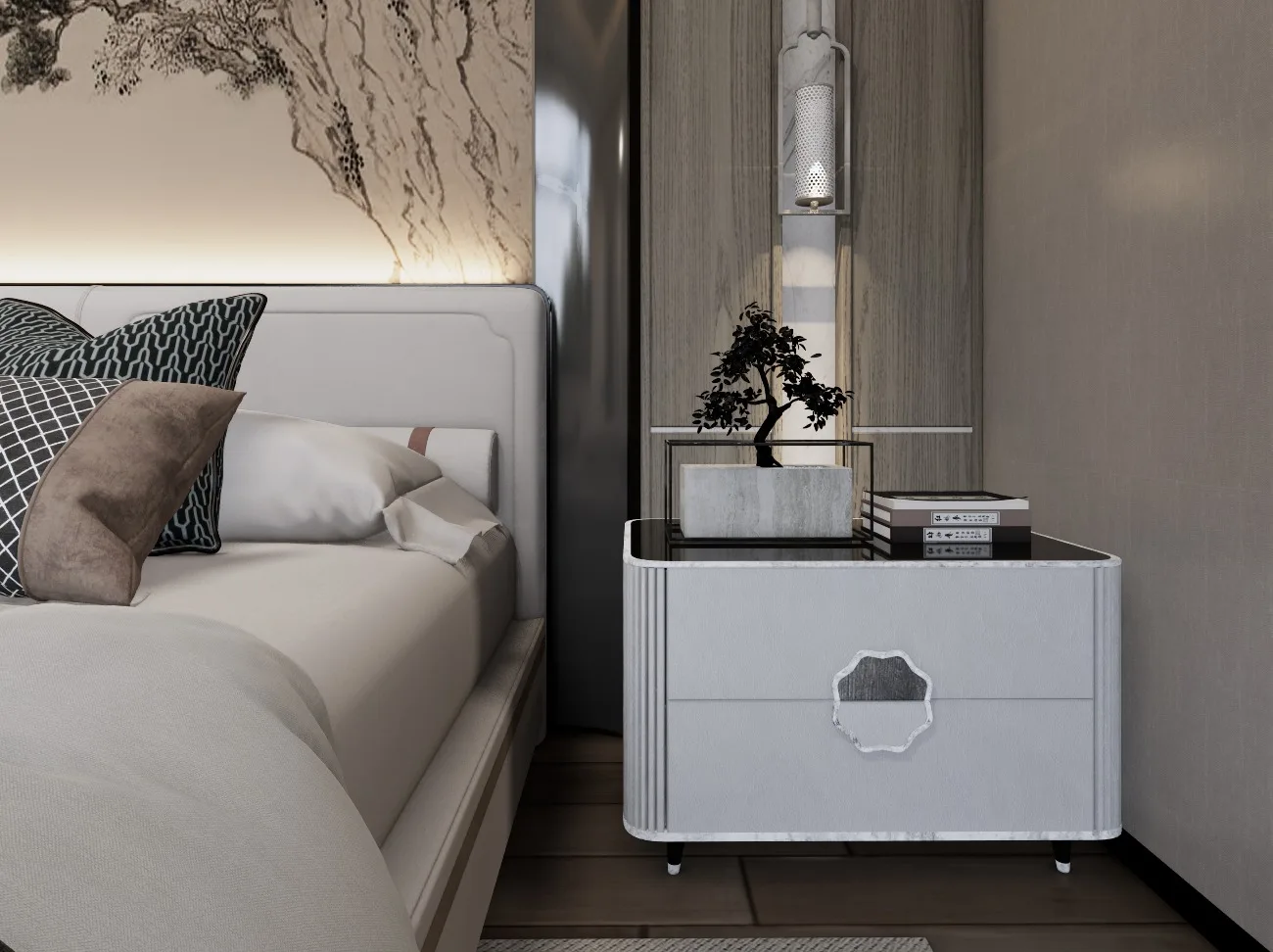 Interior Kamar tidur modern
