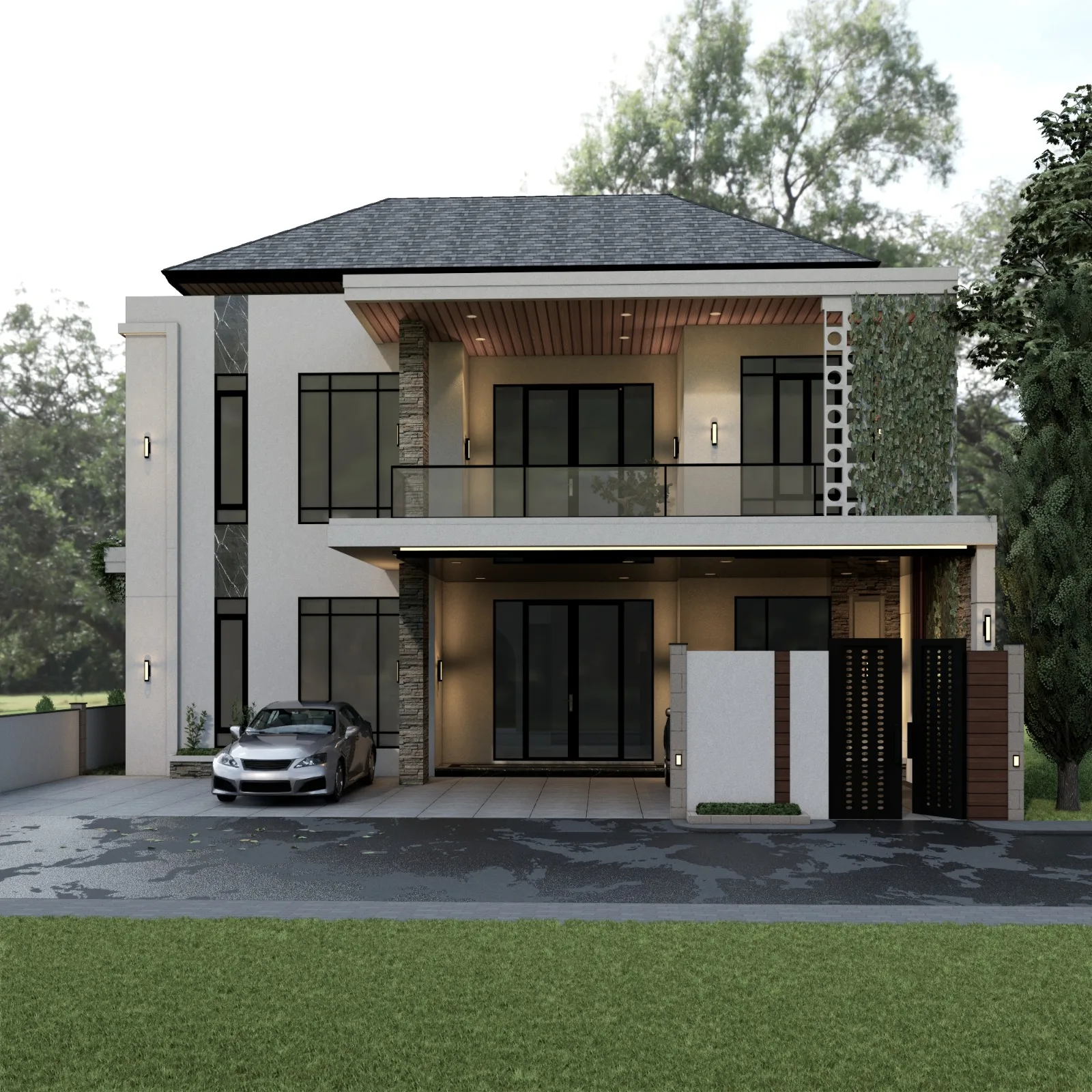 Rumah MInimalis Lantai 2