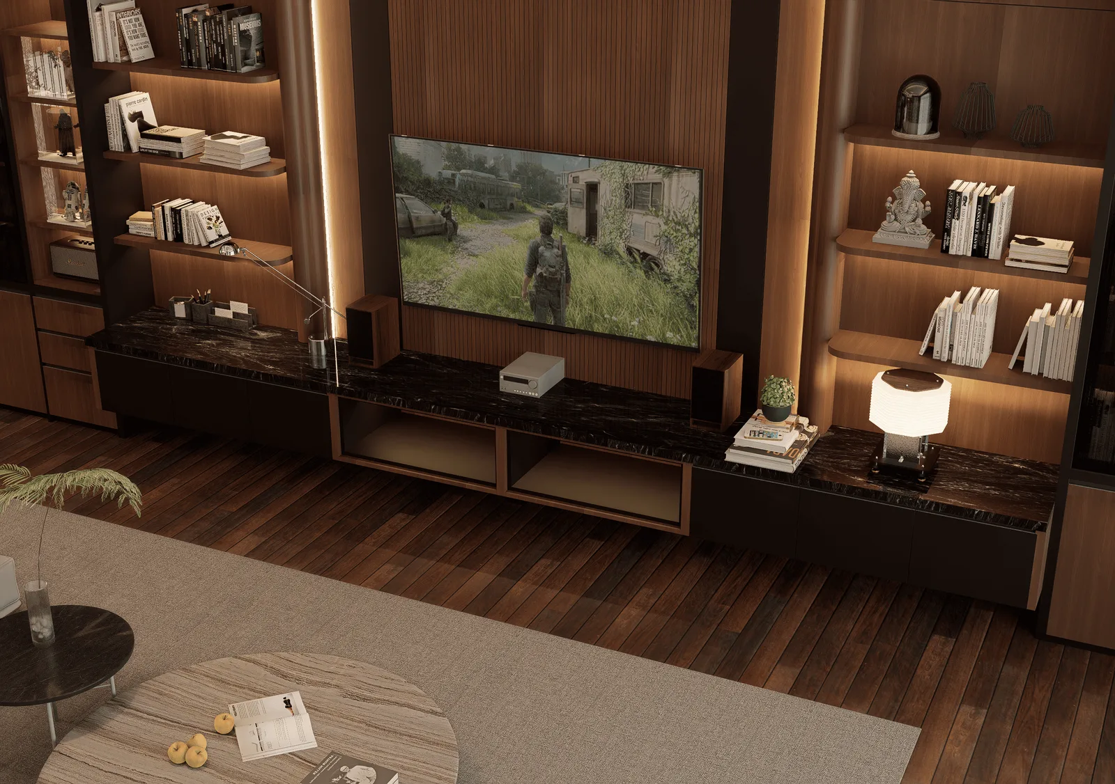 Livingroom + Kitchen