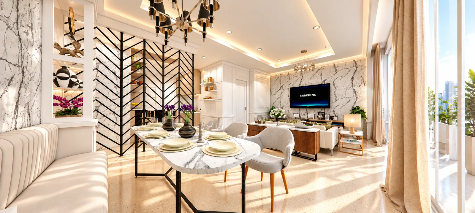 Living Room Apartment in Pondok Indah