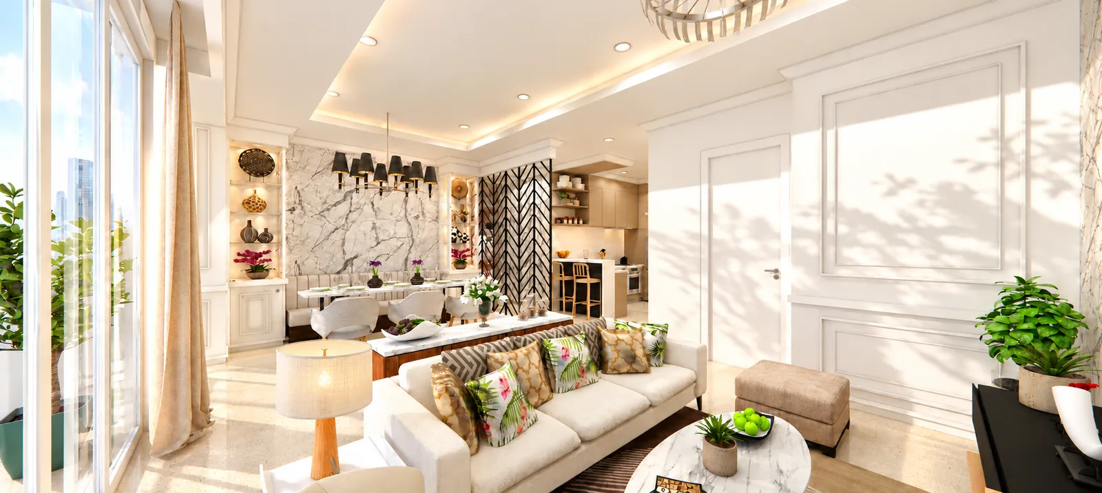 Living Room Apartment in Pondok Indah
