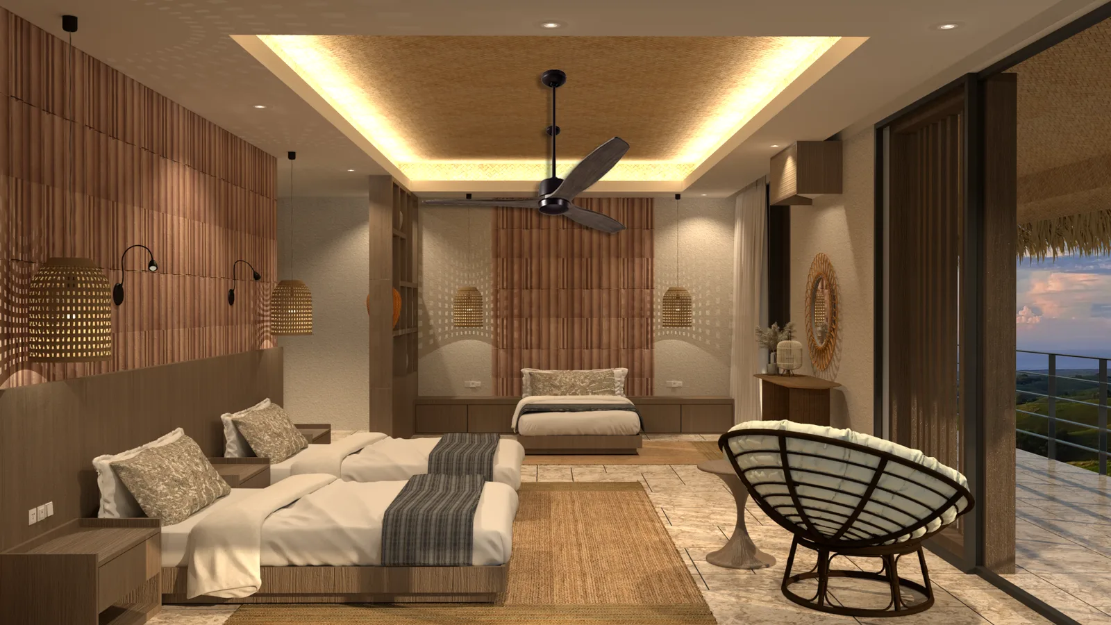 PRIVATE VILLA BEDROOM 1 - SUMBA Mr.Mike