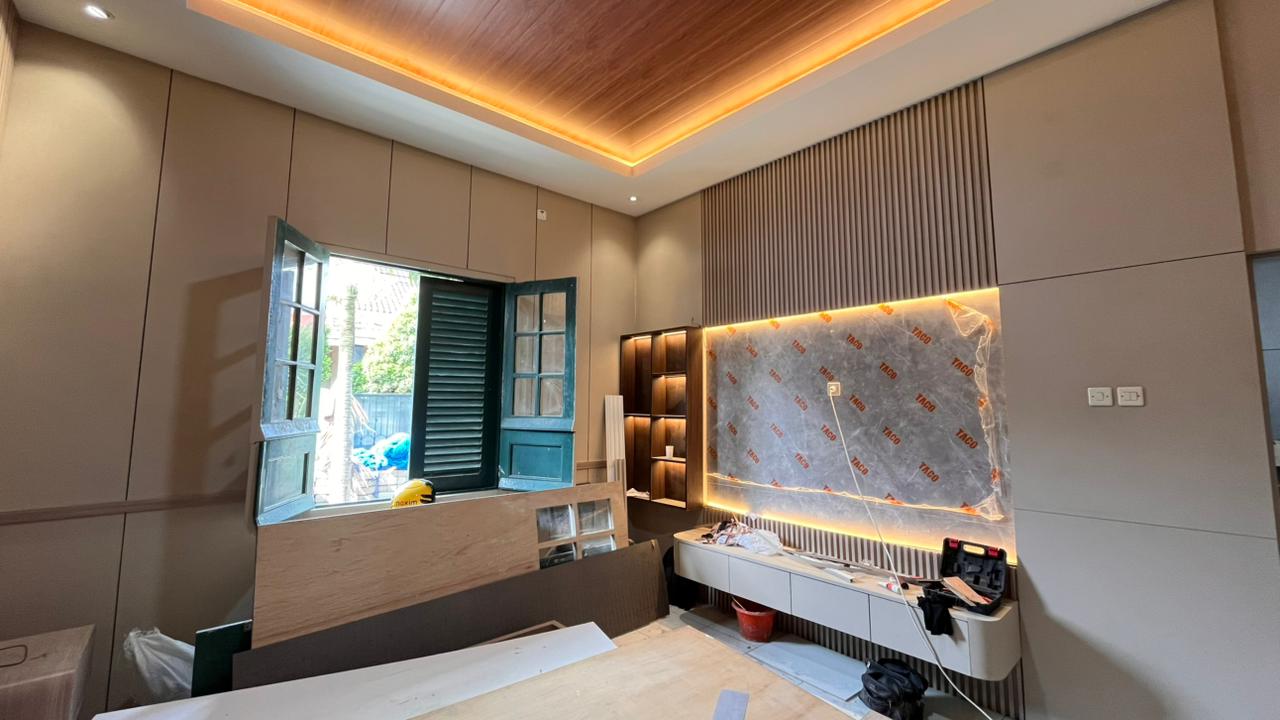 Interior Rumah Dinas Wadan TNI