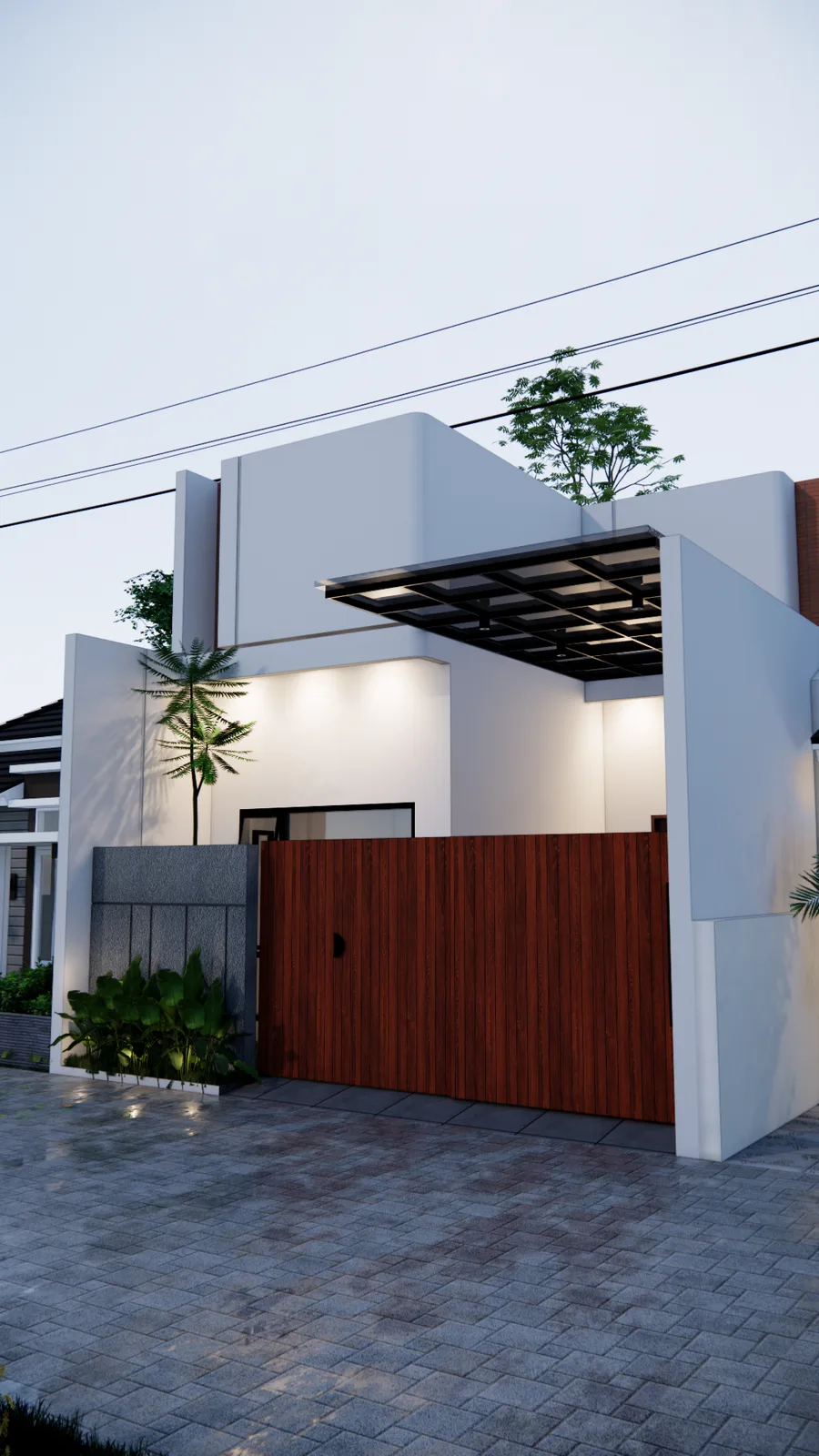 Modern Living Design Rumah Mr. R