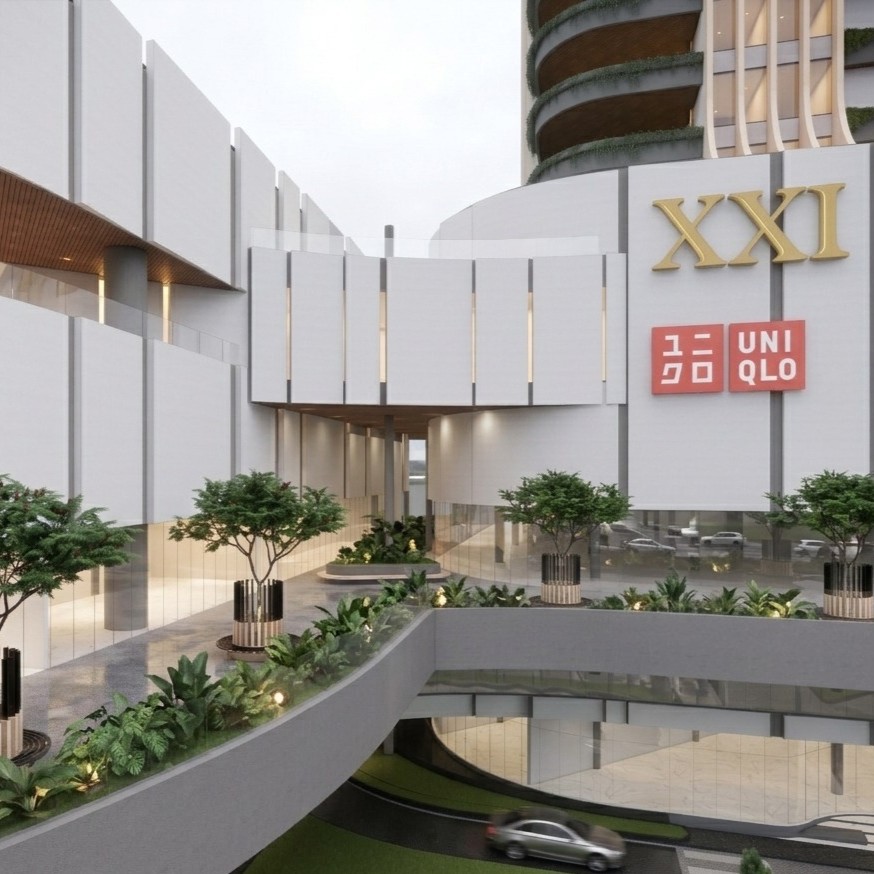 The Avana Mixed Use Building - Mall & Appartement