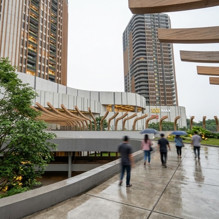 The Avana Mixed Use Building - Mall & Appartement