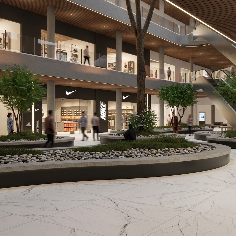 The Avana Mixed Use Building - Mall & Appartement
