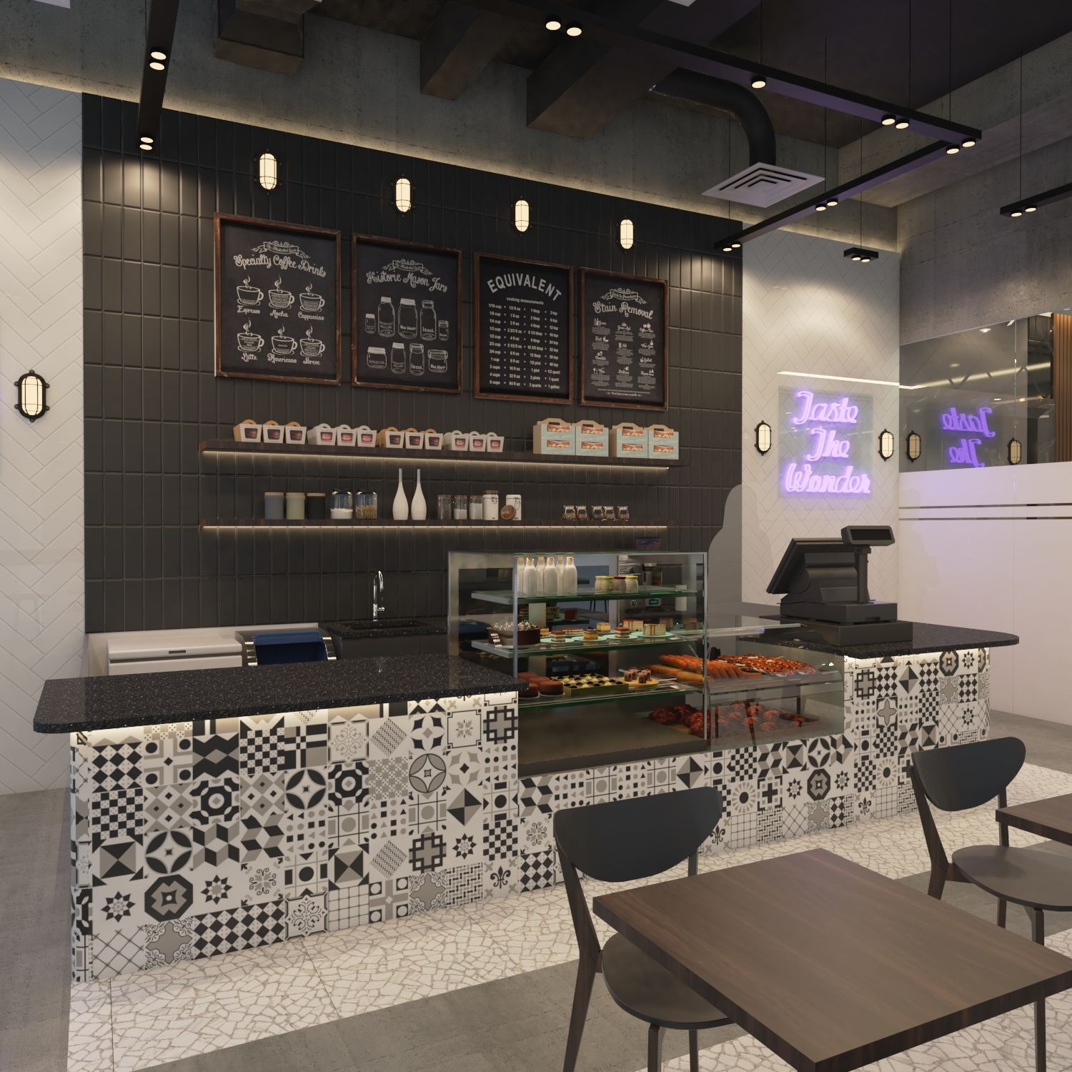 Portofolio Perwata Cafe oleh PT Konsepku Kreasindo Jaya