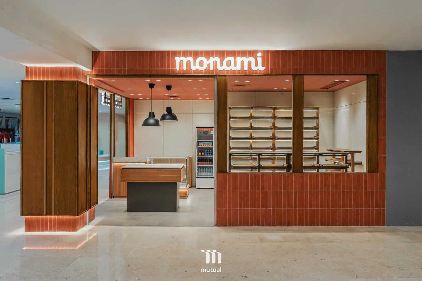 Portofolio Monami Bakery oleh Mutual Design Office
