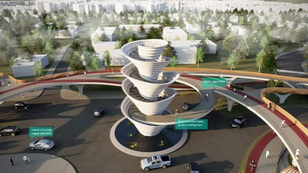 Portofolio BUNDARAN MARUGA TANGERANG SELATAN oleh Matra Studio
