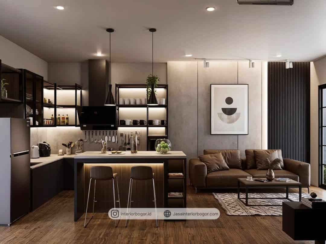 Portofolio Desain interior rumah tinggal Klien Bpk. R oleh Poetra dimensi