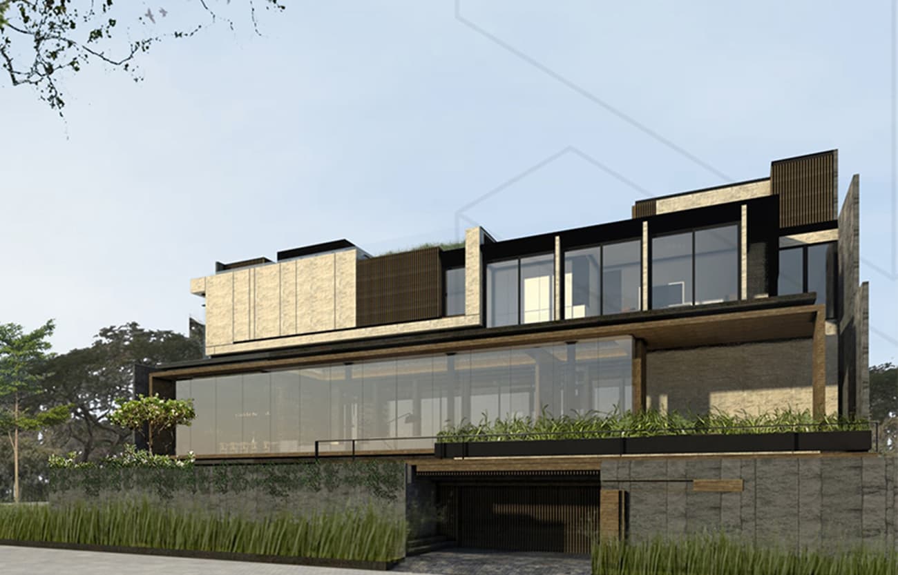Portofolio PIK Villa oleh SATU Arsitek