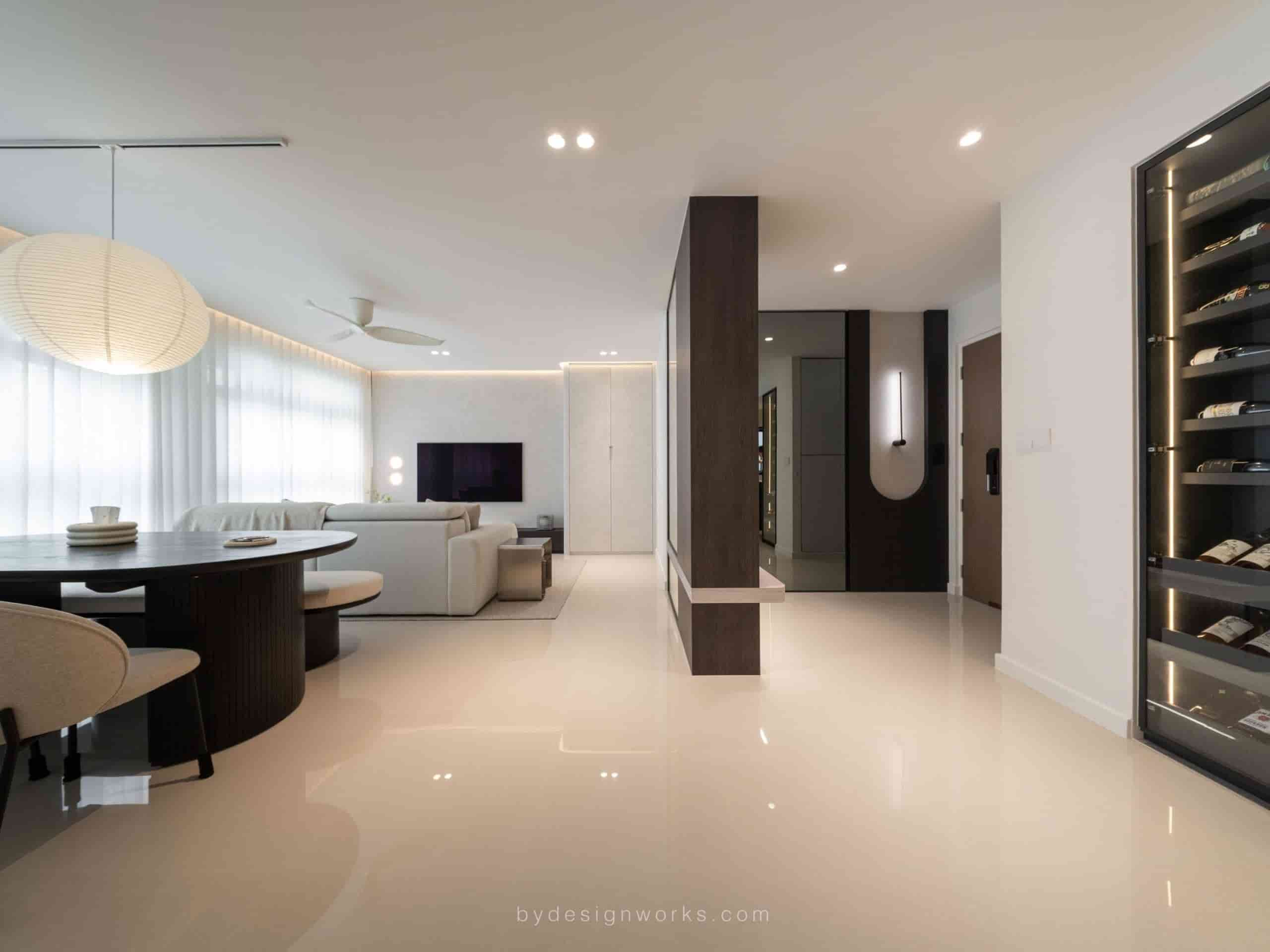 Portofolio Design: Modern Project: 5-Room BTO Location: Champions Green oleh By Design Works