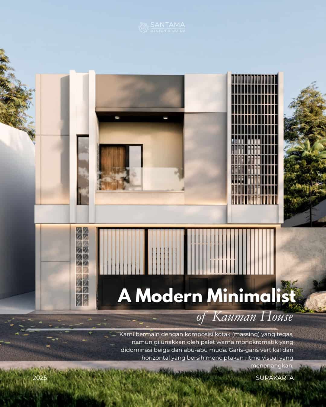A Modern Minimalist of Kauman House ✨