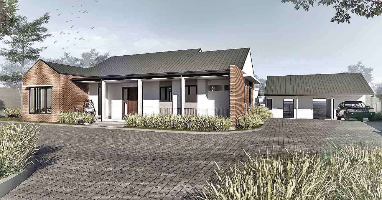 Billabong farm main building.